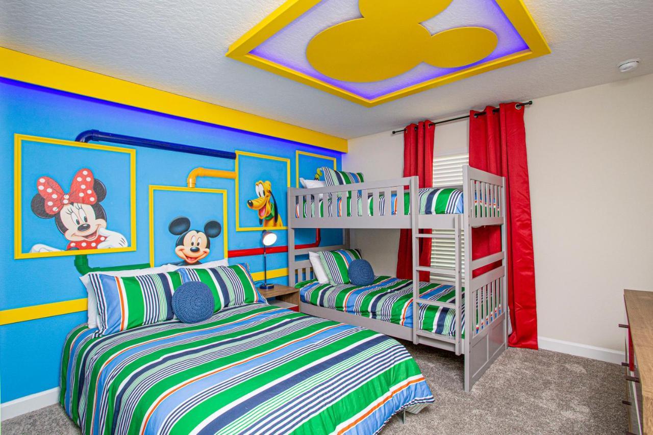 Gorgeous 4 Bedroom W/ Pool Close To Disney 4836 Kissimmee Kültér fotó