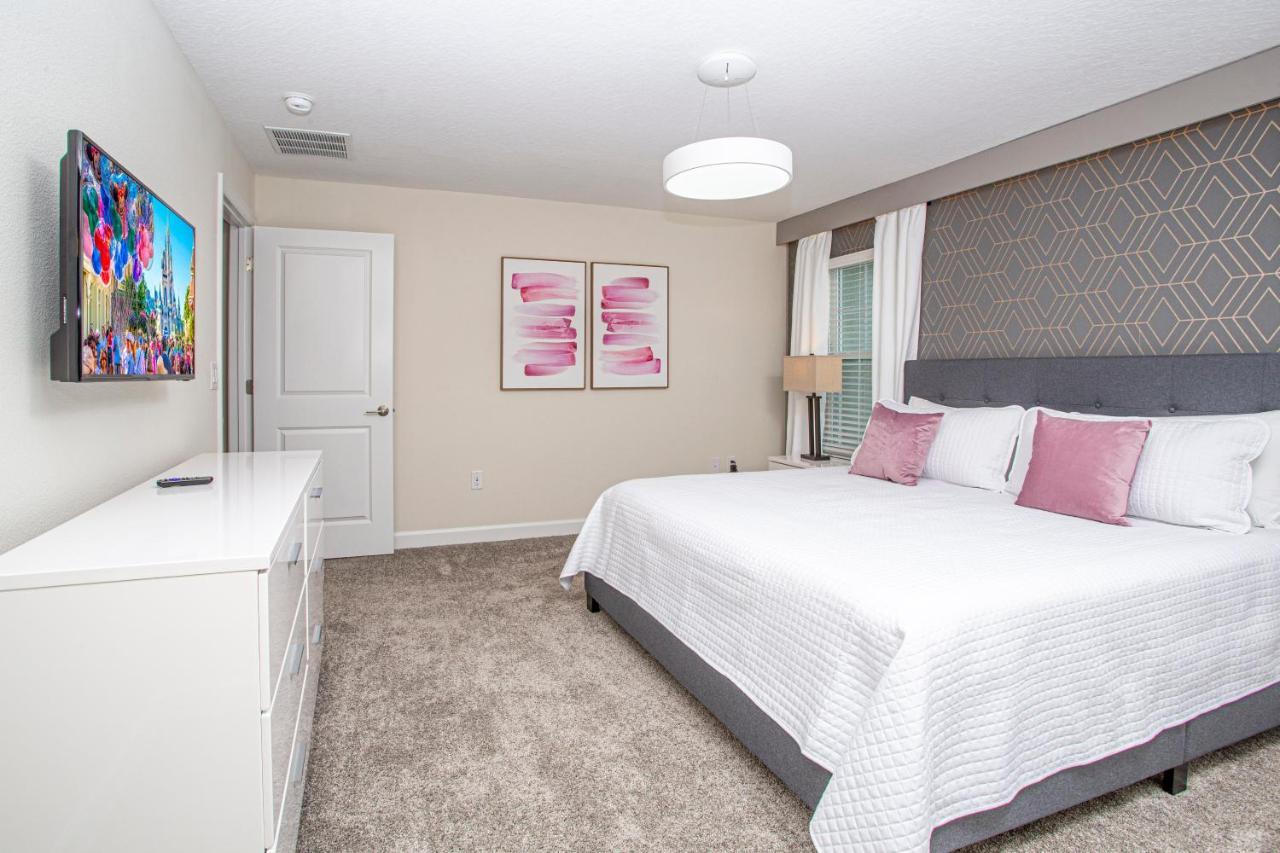 Gorgeous 4 Bedroom W/ Pool Close To Disney 4836 Kissimmee Kültér fotó