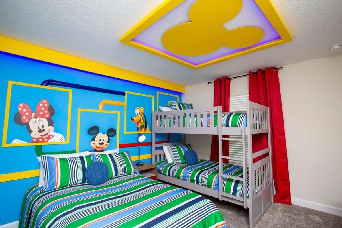 Gorgeous 4 Bedroom W/ Pool Close To Disney 4836 Kissimmee Kültér fotó